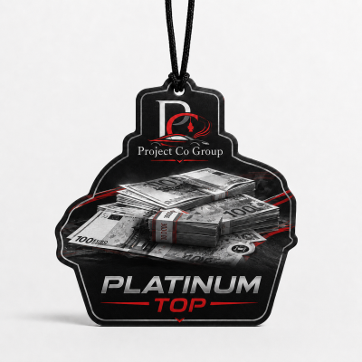 Platinum Top Car Air Freshener
